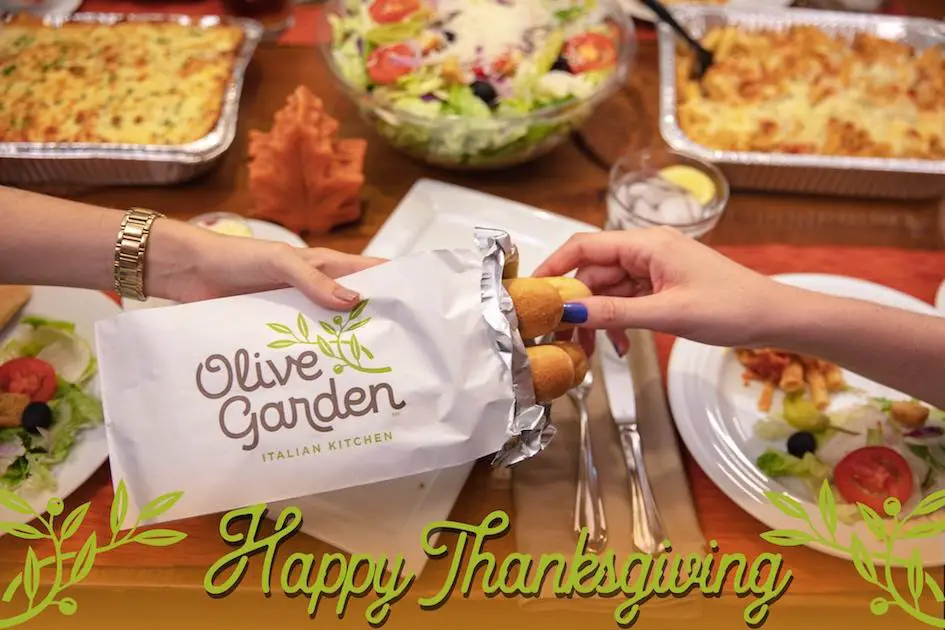 Is Olive Garden Open On Thanksgiving