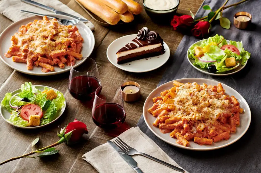 Olive Garden Take Out [Lunch Menu And Family Meals]
