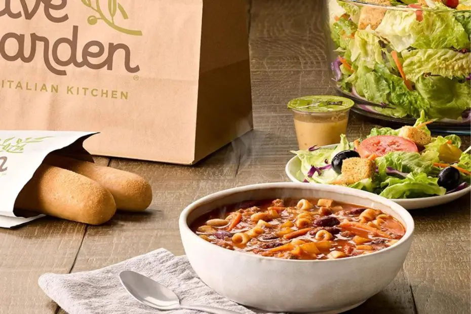 Olive Garden Lunch Menu Specials With Prices 2023